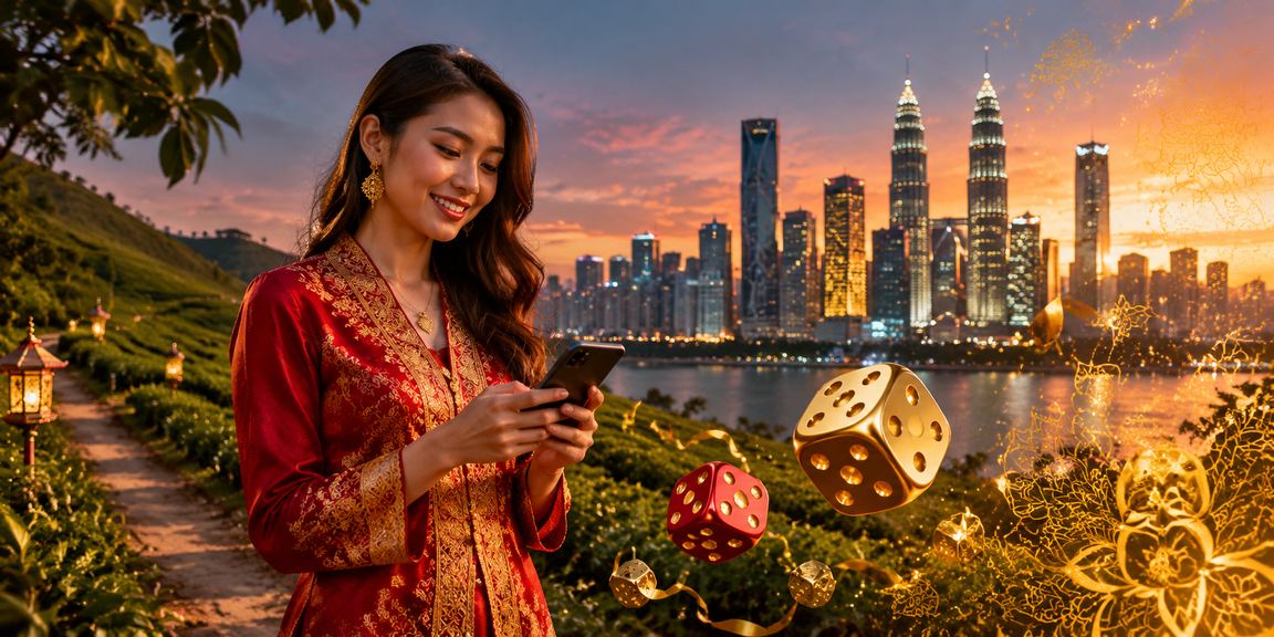 Permainan dadu dan kasino semasa Hari Raya di Kuala Lumpur dengan suasana meriah
